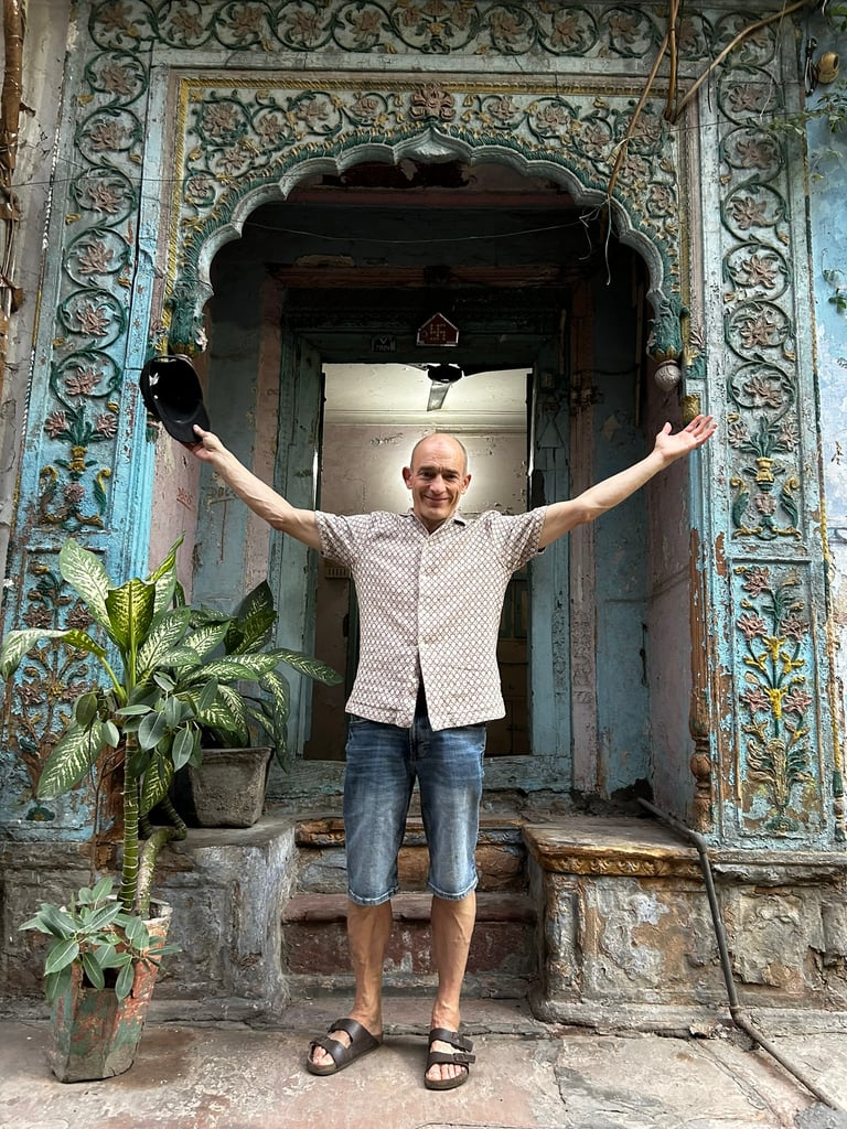 Me in Old Delhi